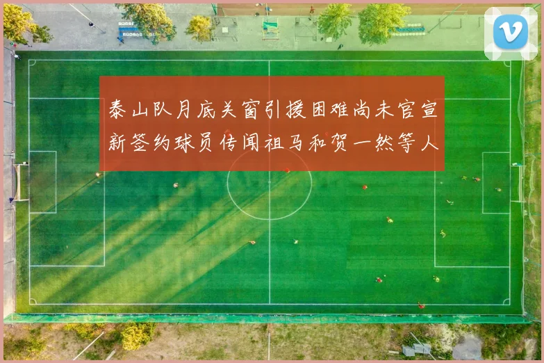 泰山队月底关窗引援困难尚未官宣新签约球员传闻祖马和贺一然等人